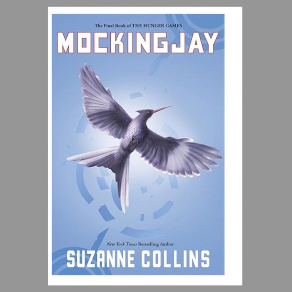 Mockingjay (The Hunger Games) Hardcover Book.